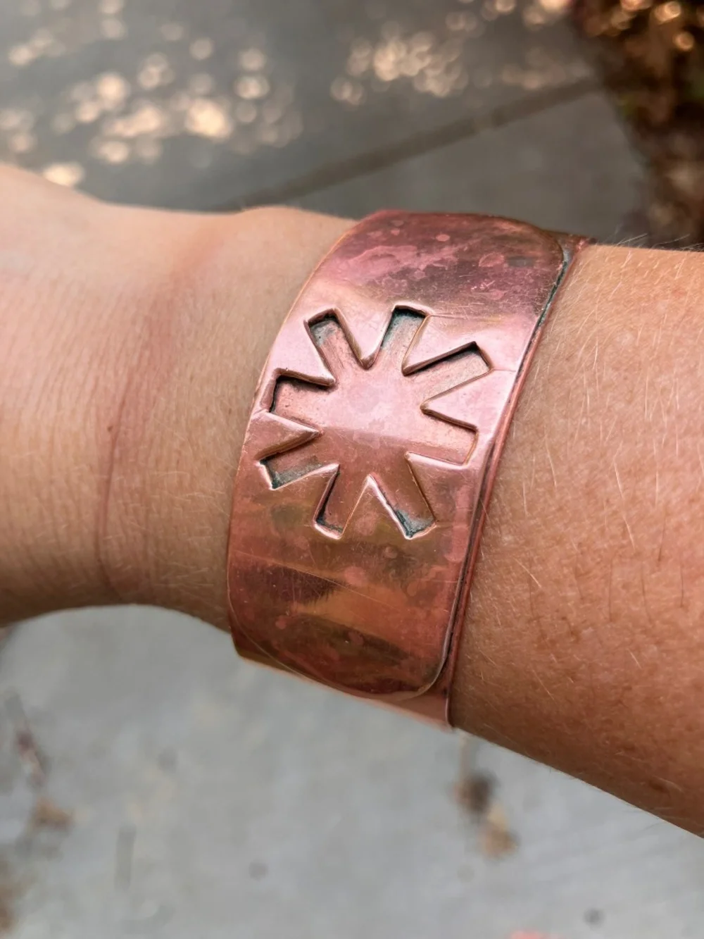 Hand Crafted vintage wide